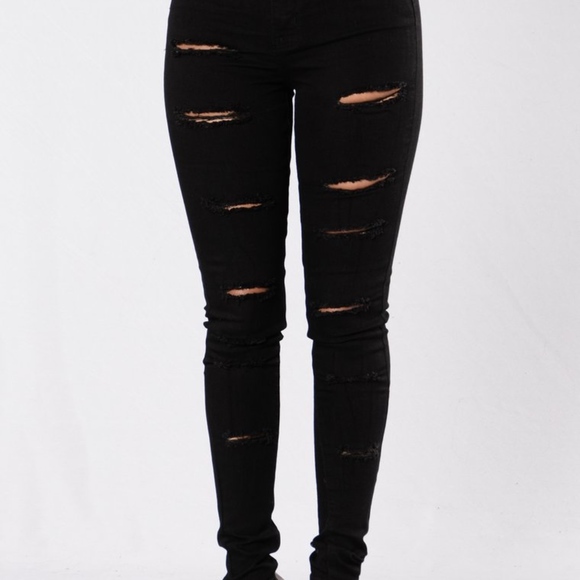 Fashion Nova Denim - Hug So Tight Jeans - Black